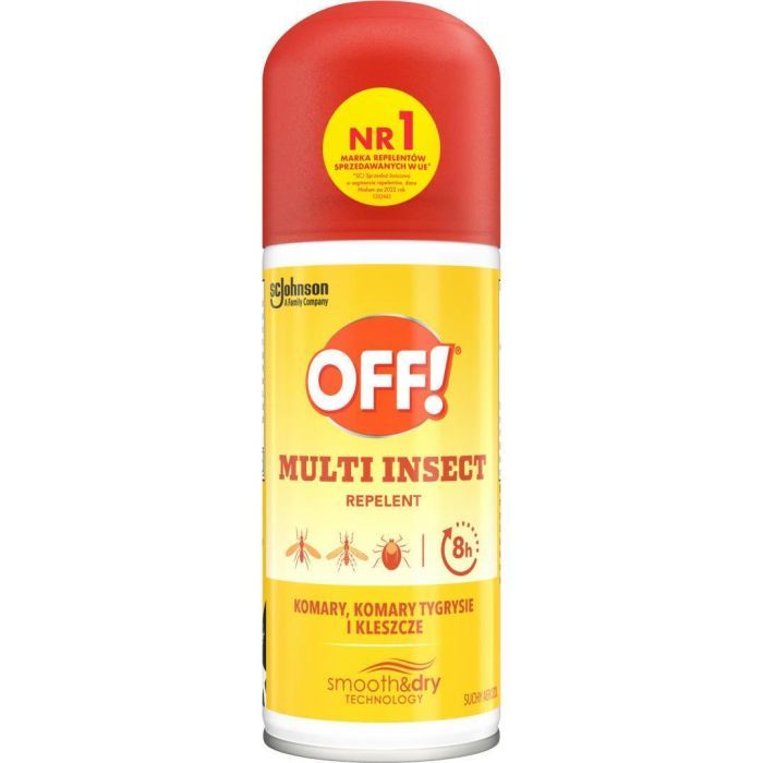 Аэрозоль от насекомых Off! Multi-Insect Сухой Против комаров и клещей 100 мл (5000204152012)