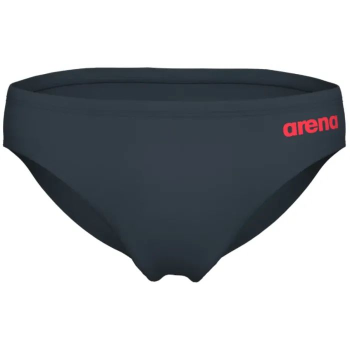 Плавки Arena Team Swim Briefs Solid 004773-504 темно-сірий 75 (3468337617723) изображение 3