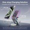 Зарядное устройство Vention Magnetic Wireless Charger 15W 3-in-1 gray (FGFH0) изображение 7