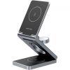 Зарядное устройство Vention Magnetic Wireless Charger 15W 3-in-1 gray (FGFH0)