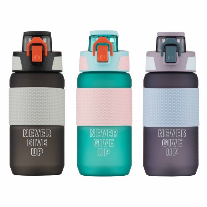 Пляшка для води Ardesto Motion 600мл, пластик, чорний (AR2260ML) зображення 6