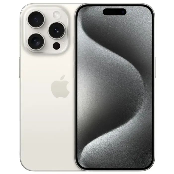 Мобильный телефон Apple iPhone 15 Pro 128Gb White Titanium (Grade B) USED (iP15Pr12WhT_B)