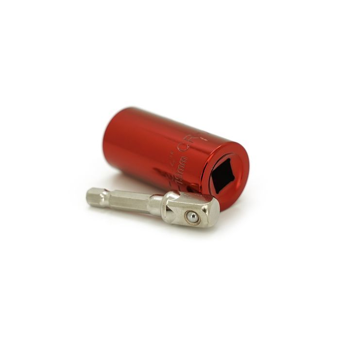 Торцевая головка Voltronic универсальная для шуруповерта 7-19 mm (25*52) 3/4 Red (YT-UnScTRD) изображение 2