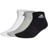 Носки Adidas T SPW ANK 3P IC1283 сірий, білий, чорний 37-39 (4066746290651)