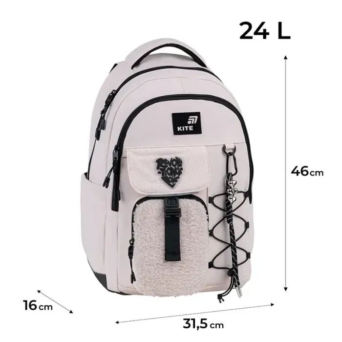 Рюкзак школьный Kite Education teens 2597L Tenderly (K26-2597L-1) изображение 12