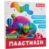 Пластилин 1 вересня Classic 12 кольорів 240 г (540671)