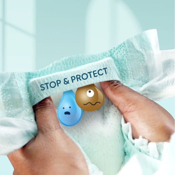 Підгузки Pampers Premium Care Розмір 4 (9-14 кг) 156 шт (8006530223591) зображення 6