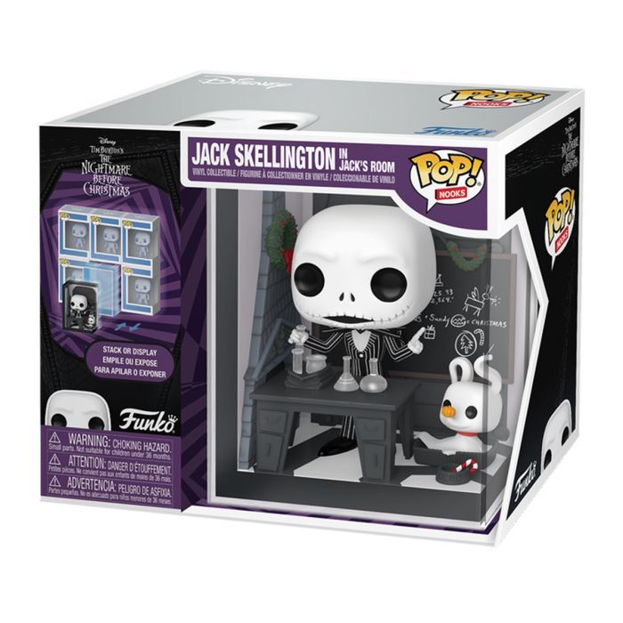 Фігурка Funko Pop Nooks - Кімната Джека Скеллінгтона (90377) зображення 2