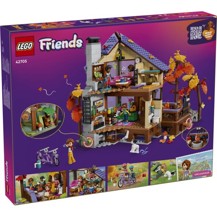 Конструктор LEGO Friends Уютный лесной домик для осеннего отдыха (42705) изображение 11