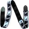 Ремінь для гітари Fender Strap 2" Monogrammed Black/Light Grey/Medium Blue (204092) зображення 3