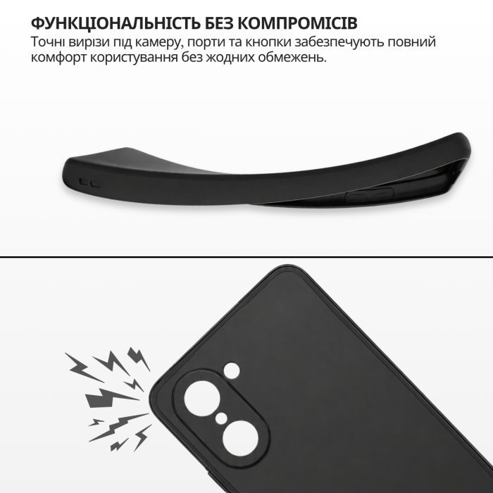 Чехол для мобильного телефона BeCover Silicone OnePlus Nord CE 5 5G Black (715696) изображение 5