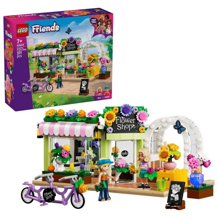 Конструктор LEGO Friends Творческий цветочный магазин (42693)