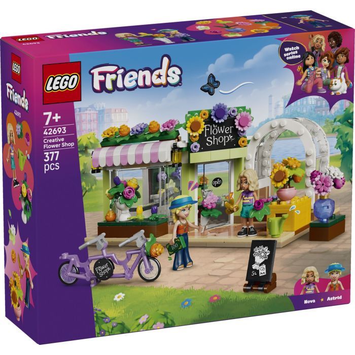 Конструктор LEGO Friends Творческий цветочный магазин (42693)