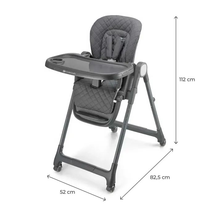 Стілець для годування Kinderkraft Tulo Beige (5902533928781) зображення 5