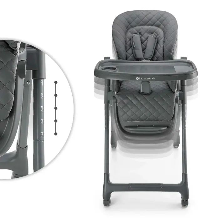 Стілець для годування Kinderkraft Tulo Beige (5902533928781) зображення 7