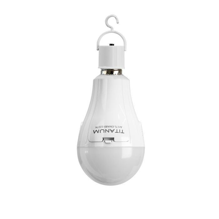 Лампочка TITANUM акумуляторна A80 12W E27 4000K 230V (TL-EMA80-12274) изображение 9
