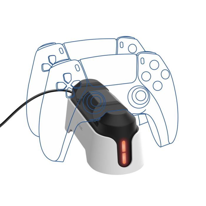 Зарядное устройство Trust GXT 228 for PS5 White (25597) изображение 6