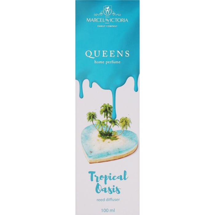 Аромадиффузор Tasotti Car & Home Queens White Tropical Oasis 100 мл (100250) изображение 3