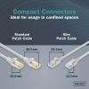 Патч-корд 1м, FTP, cat.6A, Sliim, AWG 32/7, Cu, LSZH, grey Digitus (DK-1632-A-010S) изображение 2
