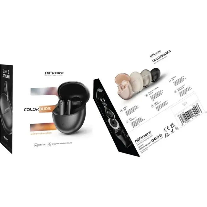 Наушники HiFuture ColorBuds3 Black (colorbuds3.black) изображение 2