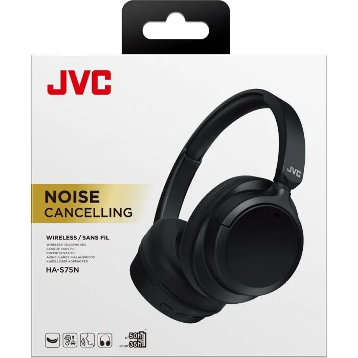 Наушники JVC HA-S75N Black (HAS75N-B-U) изображение 4