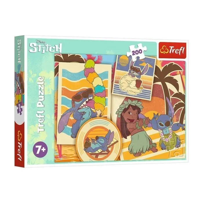 Пазл Trefl Lilo&Stitch Музичний світ 200 елементів (5900511133042)