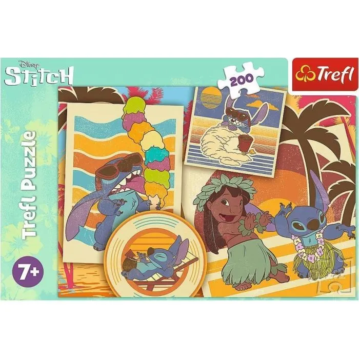 Пазл Trefl Lilo&Stitch Музичний світ 200 елементів (5900511133042) зображення 3