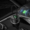 Зарядное устройство HOCO 1xUSB-C PD20W + 1xUSB QC3.0 car adapter Z42 black (6931474742544) изображение 8