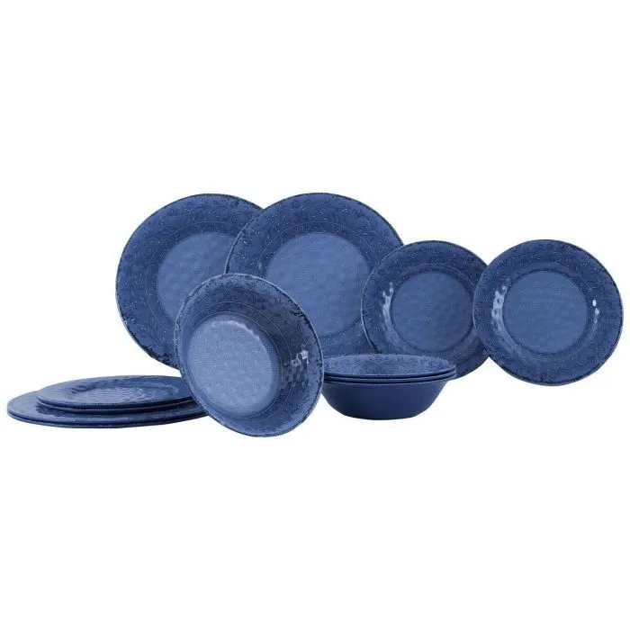 Набор для пикника Gimex Tableware Stone 12 Pieces 4 Person Azure (6917104) (DAS303881)
