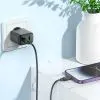 Зарядное устройство HOCO CS23A 1xUSB-C PD30W + 1xUSB QC3.0 black (6942007609944) изображение 8