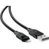 Дата кабель USB 2.0 AM to Lightning 2.0m 2.4A TPE black Acefast (6974316286271) изображение 3