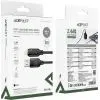 Дата кабель USB 2.0 AM to Lightning 2.0m 2.4A TPE black Acefast (6974316286271) изображение 5