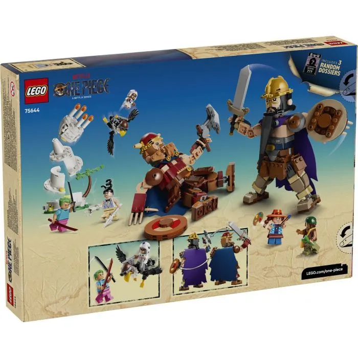 Конструктор LEGO One Piece Дорри против Броги: гиганты «Малого Сада» (75644-) изображение 8