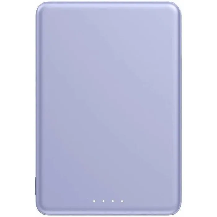 Батарея универсальная Xiaomi 5000mAh Super Slim Magnetic&Wireless 5000mAh 15W Violet (BHR08PNGL) изображение 2