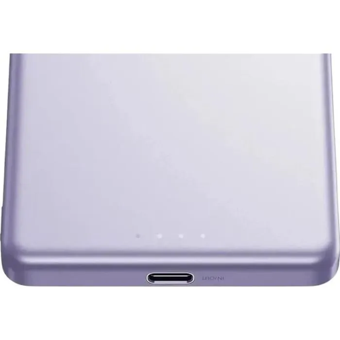 Батарея универсальная Xiaomi 5000mAh Super Slim Magnetic&Wireless 5000mAh 15W Violet (BHR08PNGL) изображение 7
