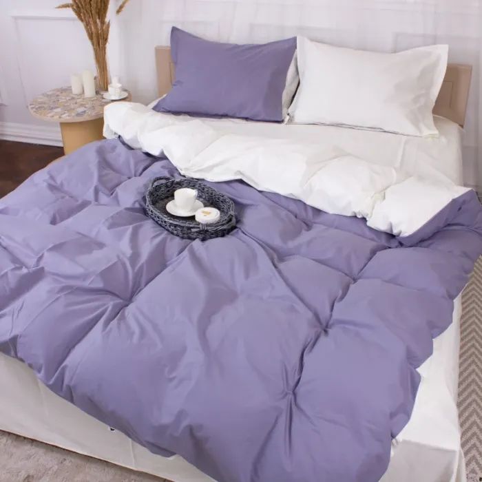 Постільна білизна MirSon Poplin Line 002 + 056 Kathleen 175 x 210 (2200006280293)
