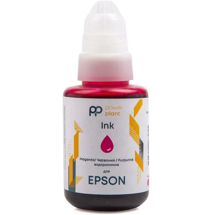 Чорнило PowerPlant для Epson 140г Magenta (PP-EPS-M)