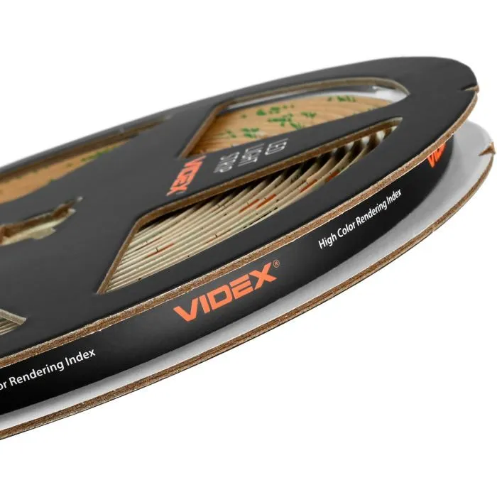 Світлодіодна стрічка Videx COB DC24V 55W 5M 3000K Ra80 IP20 5м (VL-LSTCB320-24113-B5) зображення 4