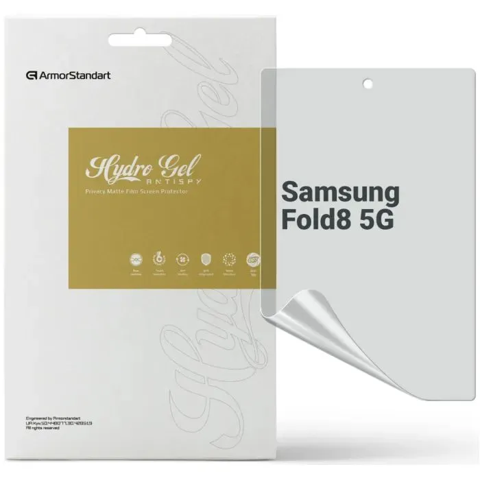 Пленка защитная Armorstandart Anti-spy hydrogel Samsung Fold8 5G external display (ARM93545)