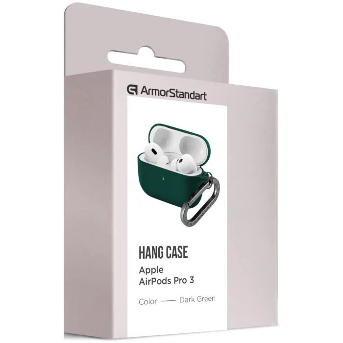 Чехол для наушников Armorstandart Hang Case For Apple AirPods Pro 3 Scarlet (ARM88283) изображение 8