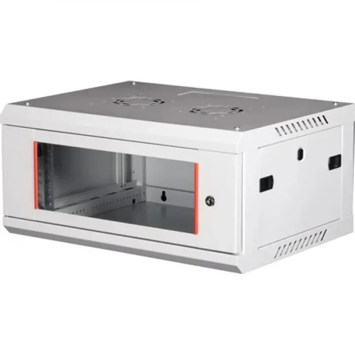 Шафа настінна 4U 19" 600x600 ProlineB Lande (LN-WB-04U6060-LG-F)