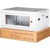 Шафа настінна 4U 19" 600x600 ProlineB Lande (LN-WB-04U6060-LG-F) зображення 4