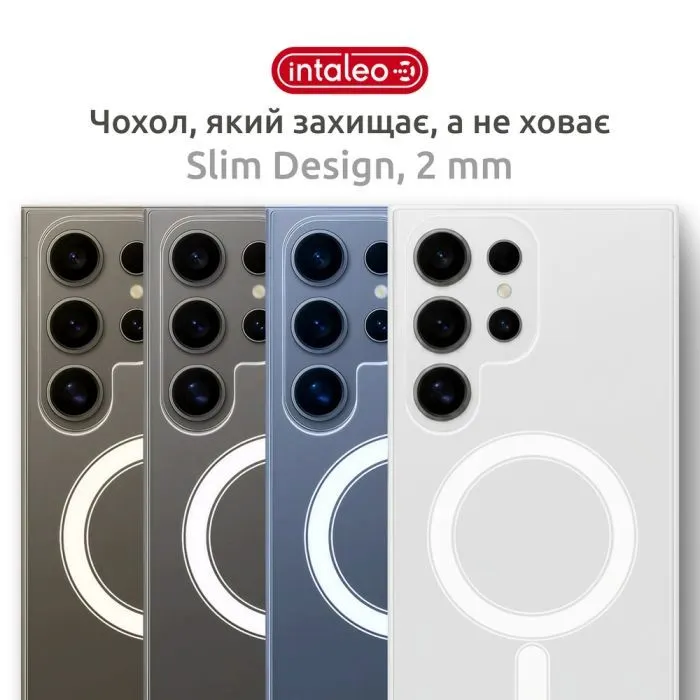 Чохол до мобільного телефона Intaleo CLEAR MagSafe Samsung Galaxy S24 Ultra (1283126590603) зображення 2