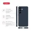 Чохол до мобільного телефона Intaleo Silicone Samsung Galaxy S25 Plus Dark Blue (1283126616846) зображення 4