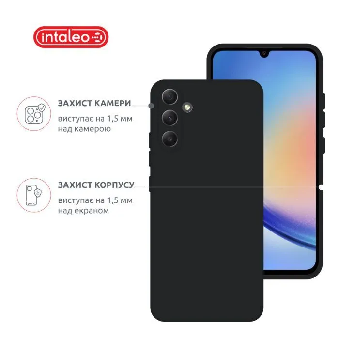 Чохол до мобільного телефона Intaleo SoftShell Samsung Galaxy A16 Black (1283126609572) зображення 3