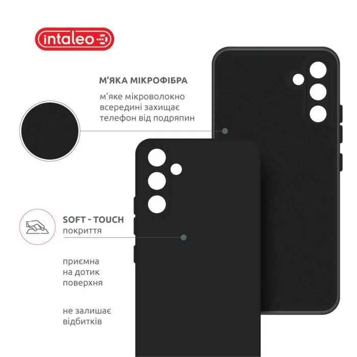 Чохол до мобільного телефона Intaleo SoftShell Samsung Galaxy A16 Black (1283126609572) зображення 5