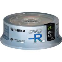 Диск DVD Fujifilm 4.7Gb 16x Cake box 25шт (47495 (281159))