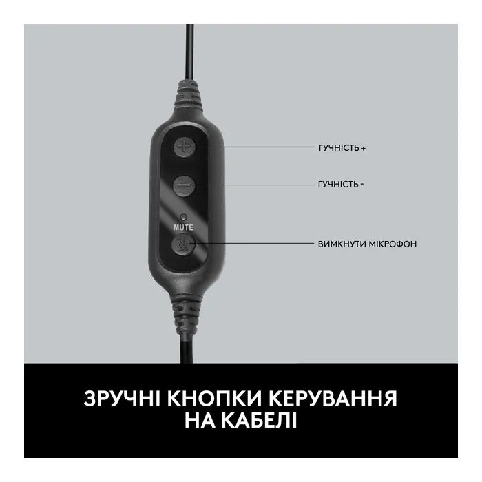 Навушники Logitech PC 960 Stereo Headset USB (981-000100) зображення 4