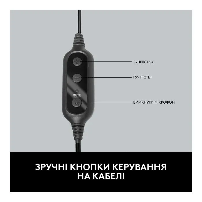 Наушники Logitech PC 960 Stereo Headset USB (981-000100) изображение 4