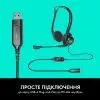 Наушники Logitech PC 960 Stereo Headset USB (981-000100) изображение 5